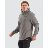 NXP.WRK - Blueprint Dual Curved Hoodie - Charcoal | NPWHS02-CHAR