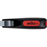 Wiha - Stripping Tool with Self-Rotating Drag Blade for Round Cables