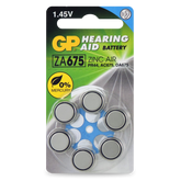 Powercell - GP Zinc Air 14V Hearing Aid PR44 Dial of 6 | ZA675-D6