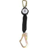 Maxisafe - Maxisafe Self Retractable 2M Lanyard W/ Carabiner & Aluminium Hook | ZMIC02