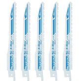 Makita - Recipro Saw Recipro Blade Bi Metal 100mm 24TPI 5Pk Metal | P-04896