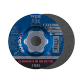 Pferd - Cc-Grind Flex 125 Fine SG Steel (Pack of 10) | 64187125-10