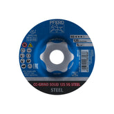 Pferd - Cc-Grind Solid 125 SG Steel (Pack of 10) | 64185125-10