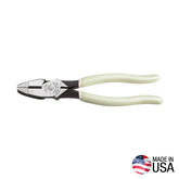 Klein Tools - 9" Side Cut Plier with Glow Grips | A-D2000-9NE-GLW