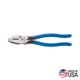 Klein Tools - 9" High-Leverage Side-Cutting Pliers Bolt-Threa | A-D2000-9NETH