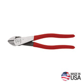 Klein Tools - Diagonal Cut Pliers Hi Leverage Angled Hea | A-D248-8-GLW