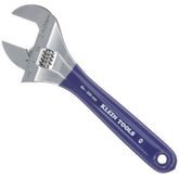 Klein Tools - 8" Adjustable Wrench Extra-Wide Jaw | A-D509-8