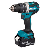 Makita - 18V Compact Brushless Heavy Duty Hammer Driver Drill - Tool Only | DHP484Z