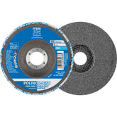 PFERD - Dia. 125mm Polinox Pressed Non-Woven Disc Pner Centre Hole Dia. 22.23mm Medium-Soft Sic Fine for Finishing | 44690723