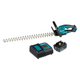 Makita - 18V Brushless 600mm Hedge Trimmer Kit - Includes 5.0Ah Battery & Optimum Charger | DUH606ST