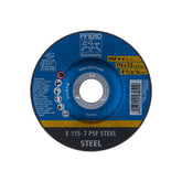 Pferd - Grinding Wheel E 115-7 Psf Steel (Pack of 10) | 62011634-10