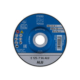 Pferd - Grinding Wheel E 125-7 SG Alu (Pack of 10) | 62212622-10