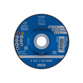 Pferd - Grinding Wheel E 125-7 SG Inox (Pack of 10) | 62212623-10