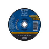 Pferd - Grinding Wheel E 180-7 Psf Steel (Pack of 10) | 62017634-10