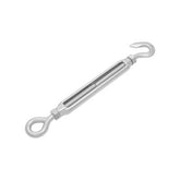 Hobsons - M8 x 120 - Turnbuckle Hook & eye - 316 Stainless - A4 | HTB16HEM08