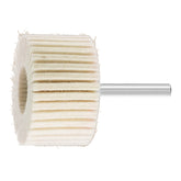 PFERD - Dia. 50 x 30mm Hard Mounted Felt Flap Wheels Fls Shank Dia. 6mm for General Polishing Work | 44385031