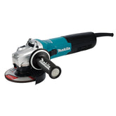 Makita - 125mm (5") Angle Grinder 1900W Active Feedback Sensing Technology (Aft) Anti-Restart Protection Soft Start SJSII Anti-Vibration Handle Mechanical Brake Variable Speed Dial | GA5093X01