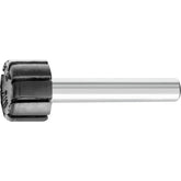 PFERD - Dia. 15 x 10mm Rubber Drum Holder Gk Cylindrical Shank Dia. 6mm | 42105000