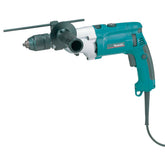Makita - 20mm (13/16") Keyless Chuck 2 Speed Hammer Drill 1010W | HP2071F