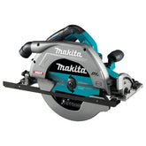 Makita - 40V Max Brushless AWS 270mm (10-⅝") Circular Saw Kit Guide Rail Compatible Saw Base - Includes 2 x 5.0Ah Batteries & Single Port Rapid Charger AWS Receiver Sold Separately (198901-5) | HS011GT201