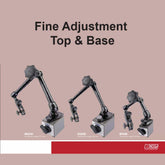 Precision Specialty Tools - HOLDER DIAL GAUGE ARTICULATED ARM DOUBLE FINE ADJUST NOGA | NF6160