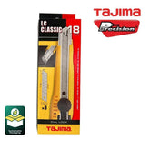 Precision Specialty Tools - Knife Utility 18mm Dial Lock Yellow Tajima Endura™ | LC501Y