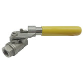 IFS - 3/8" S/S Deadman Ball Valve. Spring Return Handle | 37-M2206