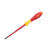 Wiha - Screwdriver, Slotted 3.5mm x 100mm, Softfinish, VDE 1000V Insulated | WH-38365