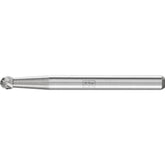 PFERD - Dia. 03 x 02mm Tungsten Carbide Burr Ball Kud Shank Dia. 3mm Z3P Universal Medium Cross Cut | 21211083