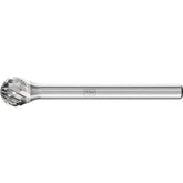 PFERD - Dia. 06 x 05mm Tungsten Carbide Burr Ball Kud Shank Dia. 3mm Z3P Universal Medium Cross Cut | 21213083