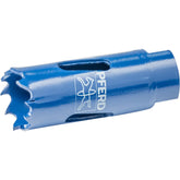 PFERD - Co8/M42 Dia. 19mm Bimetal Hole Saw Cutting Depth 36mm for Steel. Stainless Steel. Sheet Metal. Wood | 25100119