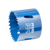 PFERD - Co8/M42 Dia. 54mm Bimetal Hole Saw Cutting Depth 31mm for Steel. Stainless Steel. Sheet Metal. Wood | 25101654