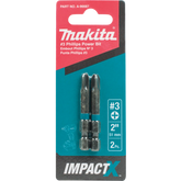 Makita - Screwdriving Accessory Impact-X Ph3 x 50mm Driver Bit - 2Pk | A-96687