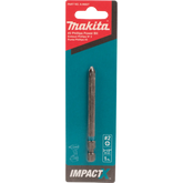 Makita - Screwdriving Accessory Impact-X Ph2 x 89mm Driver Bit - 1Pc | A-96827