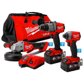Milwaukee - M18 FUEL™ ONE-KEY™ 3pc Power Pack 3A2 | M18ONEPP3A2502B