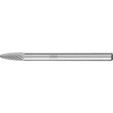 PFERD - Dia. 03 x 07mm Tungsten Carbide Burr Tree Shape with Radius End Rbf Shank Dia. 3mm Z5 Universal Fine | 21217553