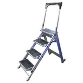 Richmond Rolling Solutions - Compact Aluminium Step Ladder - 4 Step, CSL400