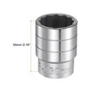 Trax - 30MM3/4"D 12PT Met Socket | ARX-HS3430
