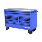 SP Tools - USA Series 59" 11-drawer Roller Cabinet - Blue | SP44727BL