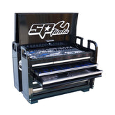 SP Tools - Metric/SAE Tool Kit - Black - 7 Drawer Roller Cabinet | SP50118
