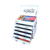 SP Tools - 417pc Metric/SAE Tool Kit - 5 Drawer Heavy-Duty Truck Box | SP50211