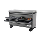 SP Tools - 465pc Metric/SAE Tool Kit - USA Sumo Series 59" Roller Cabinet - Matte Grey | SP50807GY