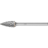 PFERD - Dia. 06 x 13mm Tungsten Carbide Burr Pointed Tree Spg Shank Dia. 3mm Z3P Universal Medium Cross Cut | 21222783