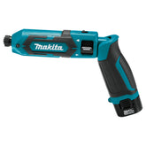 Makita - 7.2V Pen Impact Driver Kit - Includes 2 x 1.5Ah Batteries Charger & Carry Bag | TD022DSE