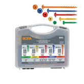 Bora Tools - 800-Piece Screw Kit Coarse | BR-A180203