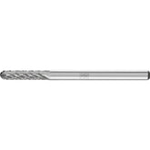 PFERD - Dia. 03 x 13mm Tungsten Carbide Burr Cylindrical with Radius End Wrc Shank Dia. 3mm Z3P Universal Medium Cross Cut | 21205183