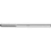 PFERD - Dia. 03 x 13mm Tungsten Carbide Burr Cylindrical with Radius End Wrc Shank Dia. 3mm Z5 Universal Fine | 21205153