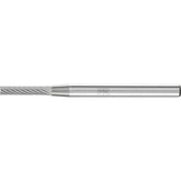 PFERD - Dia. 02 x 10mm Tungsten Carbide Burr Cylindrical Zyas End Cut Shank Dia. 3mm Z5 Universal Fine | 21200153