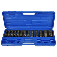 Trax - 13pc 1/2" Drive Long Metric | AD-4014MB