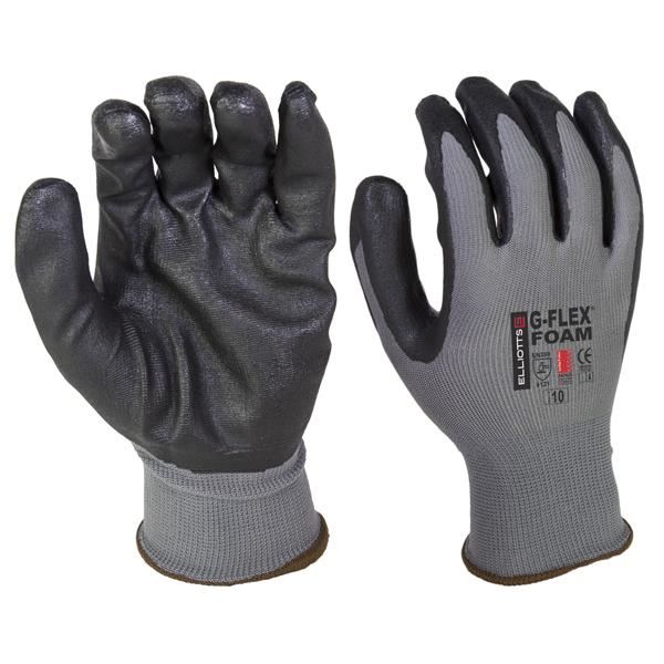 Elliotts - G-Flex Foam Nitrile Technical Glove Size 8